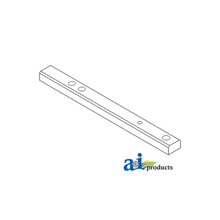 A & I Products Drawbar, Stub 26.5" x3" x1.5" A-389099R1